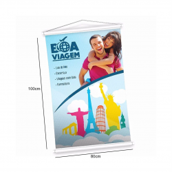 BANNER 100x80cm