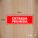 PLACAS PARA SINALIZAÇÃO INTERNA  30x10cm