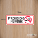 PLACAS PARA SINALIZAÇÃO INTERNA  30x10cm