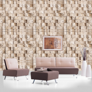 PAPEL DE PAREDE ESTILO PEDRAS 0046 ADESIVO VINIL  COLORIDO FOSCO CORTE RETO 