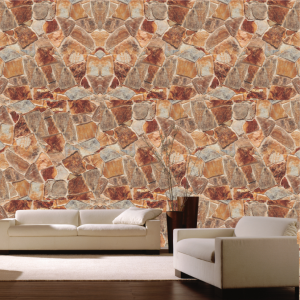 PAPEL DE PAREDE ESTILO PEDRAS 0058 ADESIVO VINIL  COLORIDO FOSCO CORTE RETO 