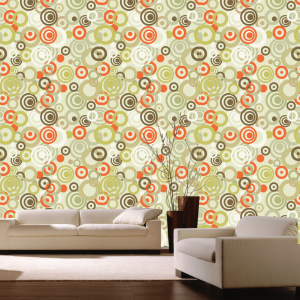 PAPEL DE PAREDE GEOMÉTRICO 00034 ADESIVO VINIL  COLORIDO FOSCO CORTE RETO 