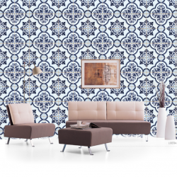 PAPEL DE PAREDE AZULEIJO 00031