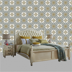 PAPEL DE PAREDE AZULEIJO 00043