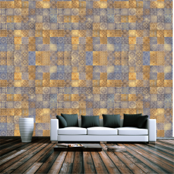 PAPEL DE PAREDE AZULEIJO 00045