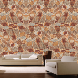 PAPEL DE PAREDE ESTILO PEDRAS 0058