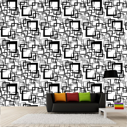 PAPEL DE PAREDE GEOMÉTRICO 000111