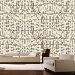 PAPEL DE PAREDE GEOMÉTRICO 00026