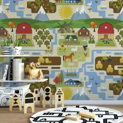 PAPEL DE PAREDE INFANTIL 0004