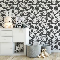 PAPEL DE PAREDE INFANTIL PANDA 0005